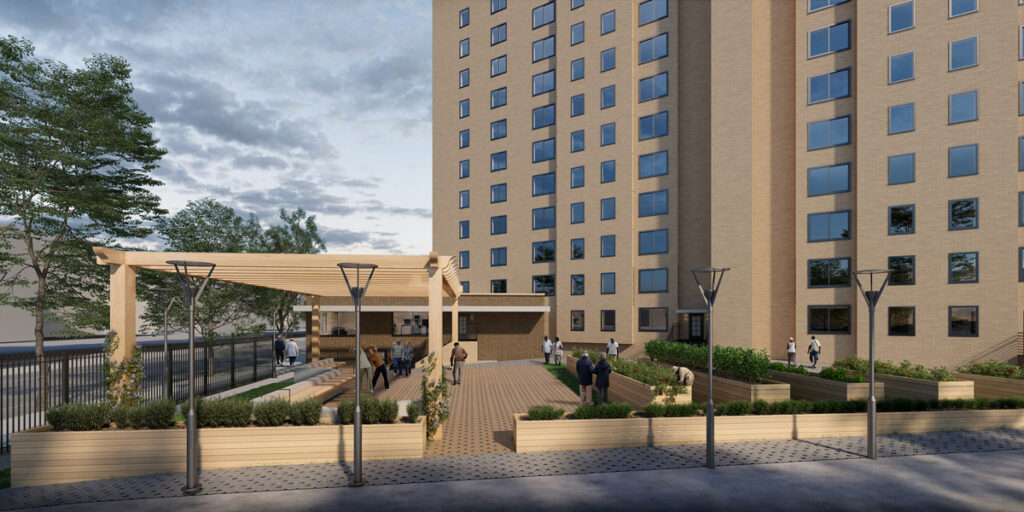 NYCHA PACT Reid and Park Rock Consolidated Apartments SLM